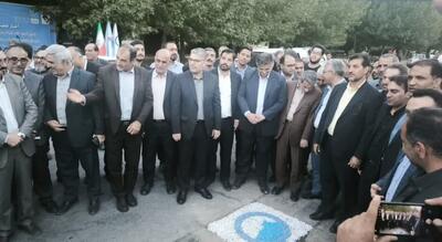 کار اجرایی پروژه هزار میلیاردی فاضلاب شازند و آستانه رسماً آغاز شد