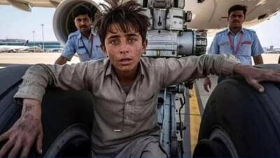 زنده‌ماندن ۹۴ دقیقه‌ای پسر افغان در چرخ هواپیما