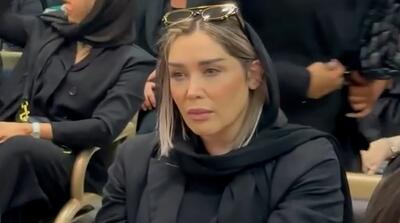 حضور غیرمنتظره سارا منجزی‌ در ختم امید جهان!
