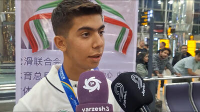 گفتگو با اولین مدال آور تاریخ اسکیت ایران