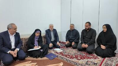 وزیر راه دستور تامین مسکن خانواده ۲ کودک شهید دانش‌آموز تبریزی را صادر کرد
