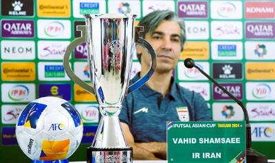 قول شمسایی به طرفداران فوتسال