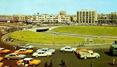 میدان شهناز در سال ۱۳۴۰ (عکس)