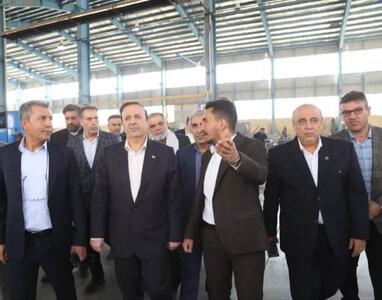 استاندار قزوین از شرکت سامان صنعت بایا بازدید کرد