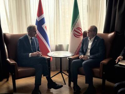 دیدار پزشکیان با نخست وزیر نروژ در حاشیه مجمع عمومی سازمان ملل