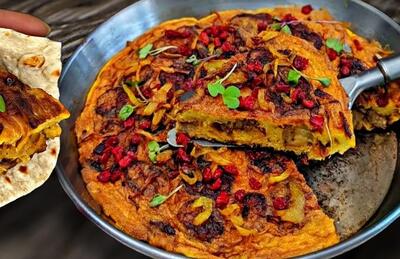 دیگه گوشت لازم نیست این دستور بادمجان ۱۰۰ برابر خوشمزه تره