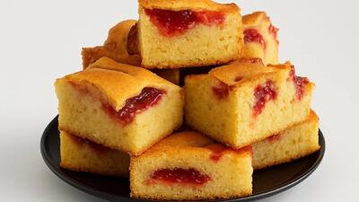 دستور پخت کیک آلو ساده و پفکی | کیکی با عطر پاییز