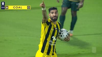 گل دوم الاتحاد کلبا به الخلیج خور فکان (شهریار مغانلو)