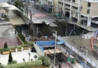 آخرین جزئیات از فرونشست زمین در تایلند؛ گودال 50 متری ایجاد شد