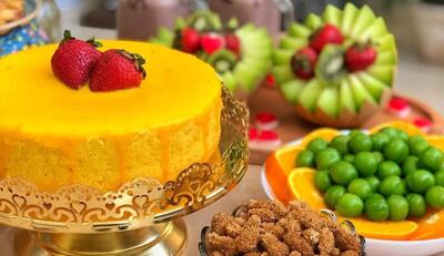 طرز تهیه کیک زعفرانی