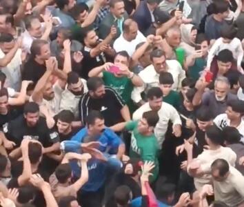 یک شهر به افتخار رحمان عموزاد رقصید | استقبال بی‌نظیر از پلنگ سیاه مازندران را ببینید