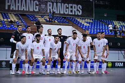 صعود فوتسال ایران به مرحله نهایی جام ملت‌های آسیا؛ ۲۶ گل زده، بدون گل خورده!
