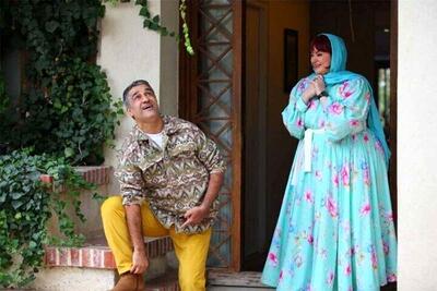 نعیمه نظام دوست و پژمان جمشیدی در یک مراسم هنری