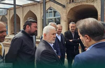 دارابی: مرمت سرای زنجیرلو اردبیل در فصول سرد سال ادامه یابد