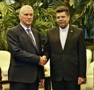 تسلیم استوارنامه سفیر جدید ایران در کوبا به رئیس‌جمهور این کشور