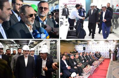 گامی نوین در مسیر توسعه گروه پتروشیمی مارون/ پیش راه اندازی IPA و کلنگ زنی نیروگاه خورشیدی ۱۰۰ مگاواتی با حضور وزیر دفاع