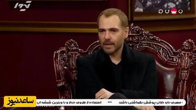 فیلم / کوروش تهامی بازیگرِ سریال محکوم: زن اولم عاشق مرد دیگری شد ../ عاشق زن دومم هستم .../  حاضرم جونم  رو فدای زن زیبایم کنم ....... / بچه  هرچی همسرم بگه موافقم...