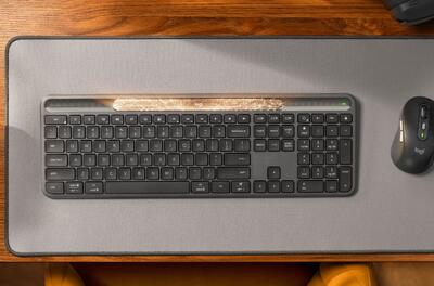 معرفی کیبورد خورشیدی Logitech K980؛ بدون نیاز به نور مستقیم خورشید