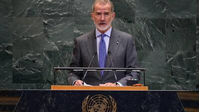 پادشاه اسپانیا در سازمان ملل: قتل عام غزه باید فوراً متوقف شود