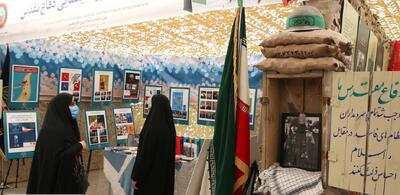 افتتاحیه  یک نمایشگاه مقاومتی دیگر در شهرستان آران و بیدگل +