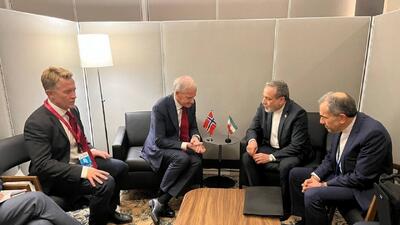 عراقچی با وزیر خارجه نروژ دیدار کرد