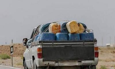 تعزیر قاچاقچی سوخت در بم