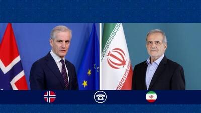 پزشکیان با نخست‌وزیر نروژ دیدار و گفتگو کرد