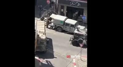 تصاویر سرقت و دزدی سربازان اسرائیلی از مغازه های فلسطینیان
