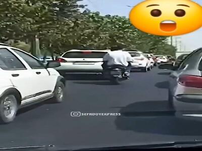 سرقت گوشی در ترافیک اتوبان همت