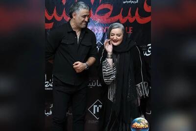 پژمان جمشیدی ،نعیمه نظام دوست و رضا نیکخواه، در مراسم اکران فیلم قسطنطنیه در پردیس مگامال