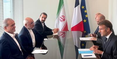 توئیت پزشکیان درباره گفتگو با مکرون