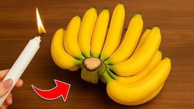 بهترین روش نگهداری ازموز برای سیاه و له نشدن / موز تا ۱ ماه تازه میماند