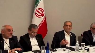 طعنه سنگین پزشکیان به آمریکا و اسرائیل/ نتانیاهو طبق چه قانونی هنیه را در خاک ما ترور کرد؟+ فیلم