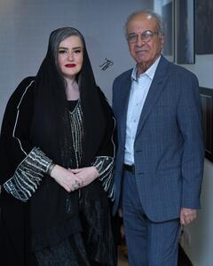 عکس/ استایل نعیمه نظام‌دوست و رضا نیکخواه در یک مراسم با پوشش رسمی | اقتصاد24