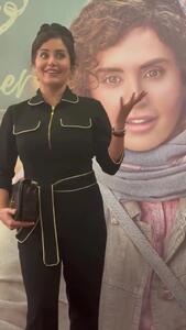 تیپ و استایل الناز شاکردوست و صدف اسپهبدی در اکران «گوزن‌های اتوبان»