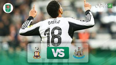 خلاصه بازی نیوکاسل 4-1 بردفورد