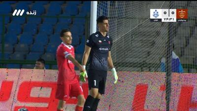 واکنش زیبای پیام نیازمند، دروازه پرسپولیس را نجات داد