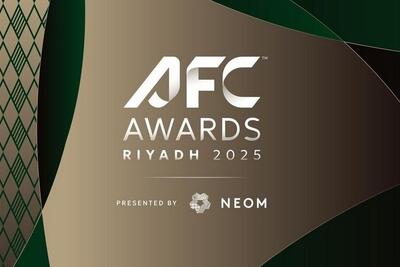 اعلام نامزدهای جوایز سال ۲۰۲۵ AFC