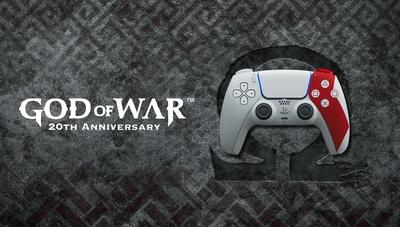 از دسته God of War 20th Anniversary DualSense رونمایی شد - گیمفا