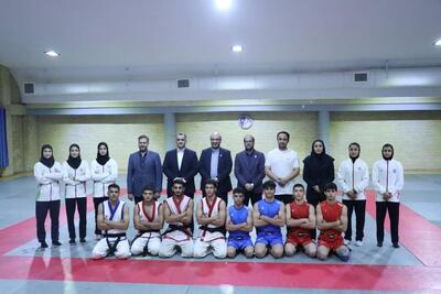 بازی‌های آسیایی جوانان؛ بازدید علی‌نژاد از اردوی تیم MMA