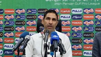 وحید هاشمیان: از هواداران تشکر می‌کنم که به حق درخواست برد از ما دارند