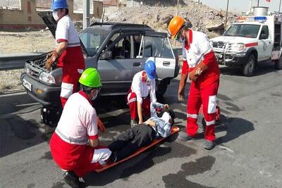 وقوع ۷۳۳ حادثه در یک هفته؛ ارائه خدمات امدادی به ۹۷۹ نفر