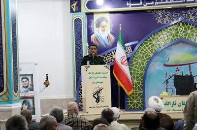 فرمانده سپاه دیر: حماسه گردان امام حسین(ع) در دفاع مقدس ملی شود