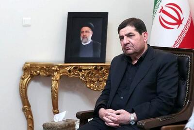 معاون اول رئیسی پشت پزشکیان درآمد