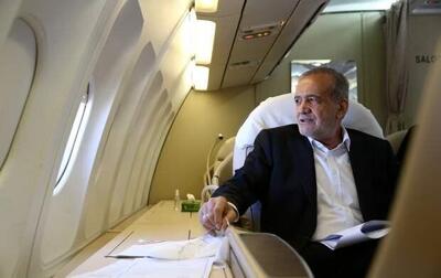 تحسین همگان از فرود زیبای هواپیمای ایرباس ۳۴۰ ریاست جمهوری ایران در نیویورک + فیلم