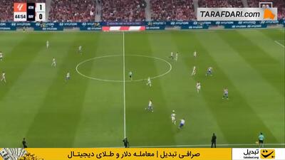 شلیک استثنایی و گل تماشایی پپ چاواریا مقابل اتلتیکو مادرید (اتلتیکو مادرید - رایو وایکانو) - پارس فوتبال