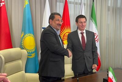 وزیر صمت خبر داد: حجم تجارت بین ایران و اتحادیه اوراسیا ۳۰ درصد افزایش یافت
