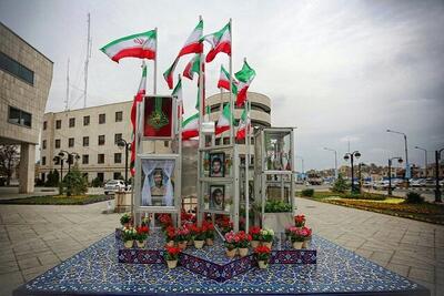 اکران تصاویر ۱۸ هزار شهید خراسان در مشهد