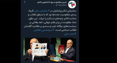 موضع شورای تبیین مواضع بسیج دانشجویی کشور پیرامون حضور و سخنرانی پزشکیان در سازمان ملل