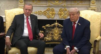 جزئیات دیدار ترامپ و اردوغان در کاخ سفید + عکس